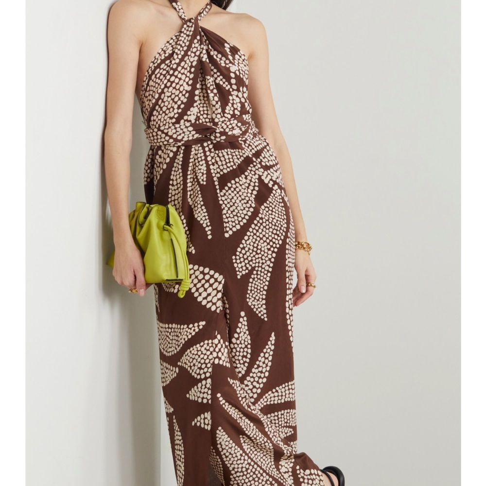 Johanna Ortiz silk dress size 2
